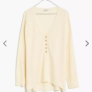 Madewell Asherton Waffle Knit Henley